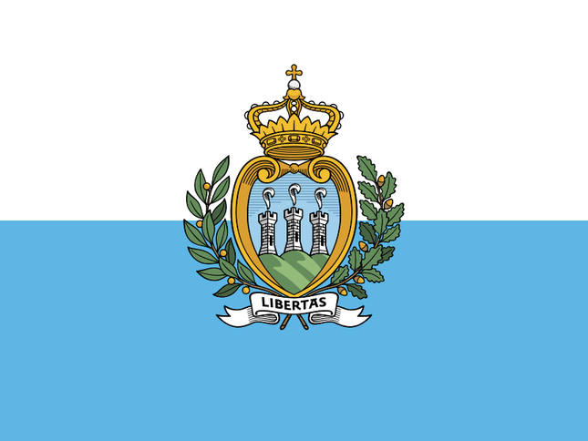 Fahne San Marino  90 cm x 150 cm