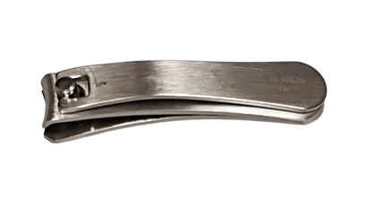 Nagelknipser Klein  Edelstahl gebogene Schneide