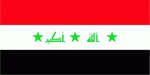 Flagge Irak bis 2008 im Format von 90 cm x 150 cm