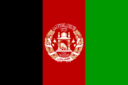 Flagge Afghanistan im Format von 90 cm x 150 cm