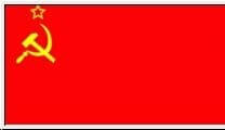 Sowjetunion Bootsfahne