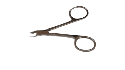 Hautzange mit Ring, 85 mm, mit