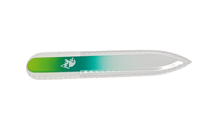 Glasnagelfeile grün kurz