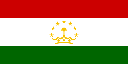 Flagge Tadschikistan im Format von 90 cm x 150 cm