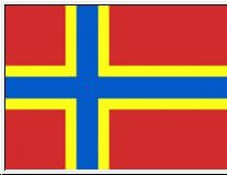 Flagge der Orkney Inseln im Format 90 cm x 150 cm aus Polyes