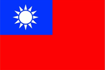 Flagge Taiwan  90 cm x 150 cm