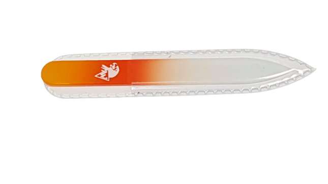 Glasnagelfeile orange kurz