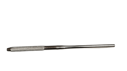 Spiegelgriff achtkant gerändelt