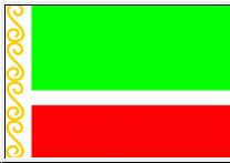 Flagge Tschetschenien im Format von 90 cm x 150 cm