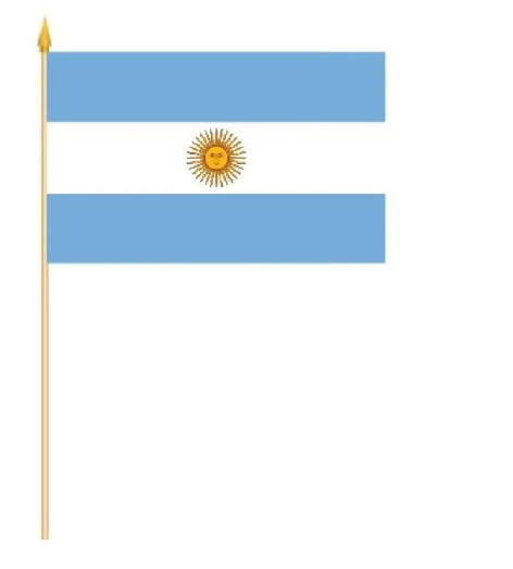 Stockfahne Argentinien