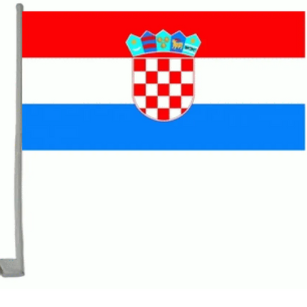Autofahne Kroatien