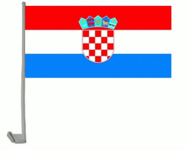 Autofahne Kroatien