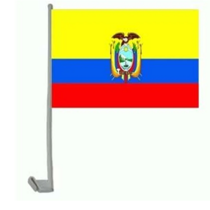 Autofahne Ecuador