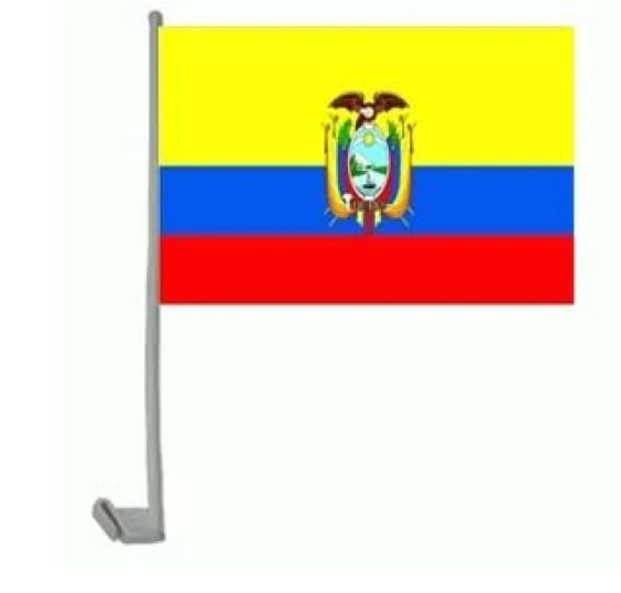 Autofahne Ecuador
