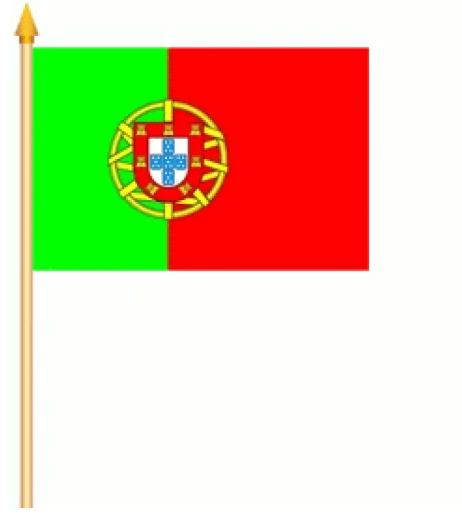 Stockfahne Portugal