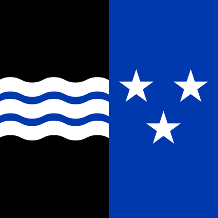 Drapeau du canton d'Argovie 120 cm x 120 cm