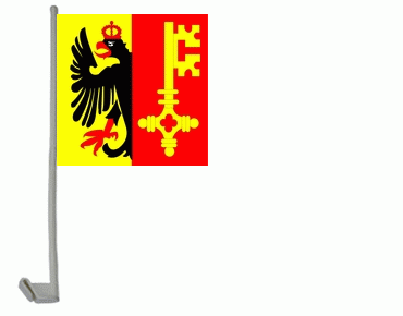Autofahne Kanton Genf