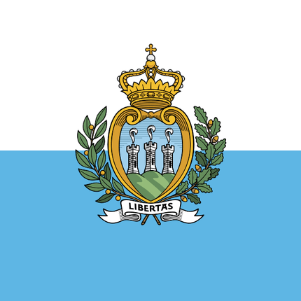 Fahne San Marino  90 cm x 150 cm
