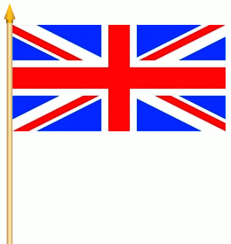 Stockfahne Grossbritannien