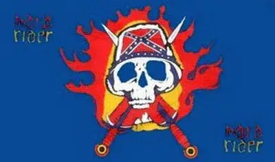 Piratenflagge Mit Schwert Und Flamme 90x150 cm - UV-beständig, Waschbar, Mit Metallösen - Shop2.ch 