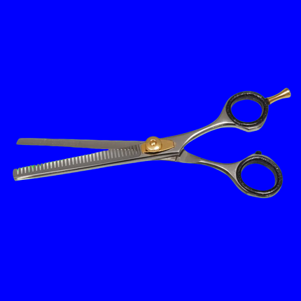 Forbici professionali per sfoltire, lame affilate in acciaio inox su un solo lato per un perfetto sfoltimento dei capelli