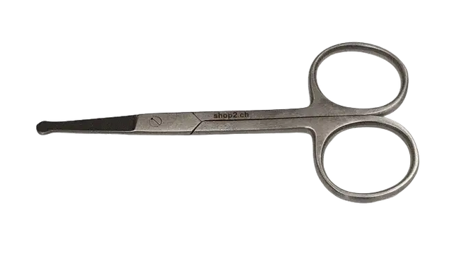 Nasenhaarschere, abgerundete Spitze, gerade - Shop2.ch 