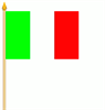 Stockfahne Italien