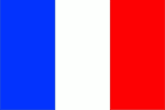 Frankreich Flagge 90 x 150 cm Wetterfest Polyester Hissflagge mit Metallösen - Shop2.ch 