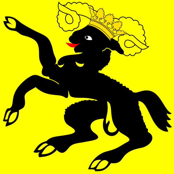 Flagge Kanton Schaffhausen 90 cm x 90 cm – Wetterfest, Lichtecht und Pflegeleicht aus Polyester, zeigt stolz die Farben der Region und ist ideal für Dekoration und Feste.