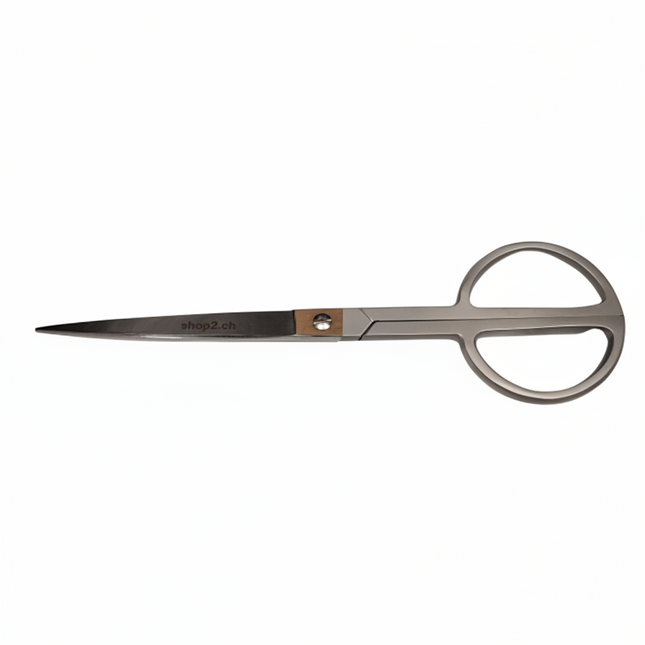 Büro- und Papierschere Mit Runden Augen - Ideal Für Papier, Karton Und Etiketten