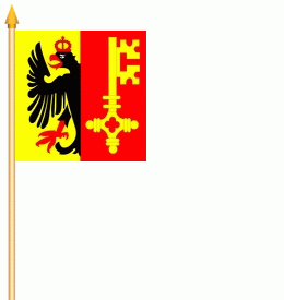 Stockfahne Kanton Genf