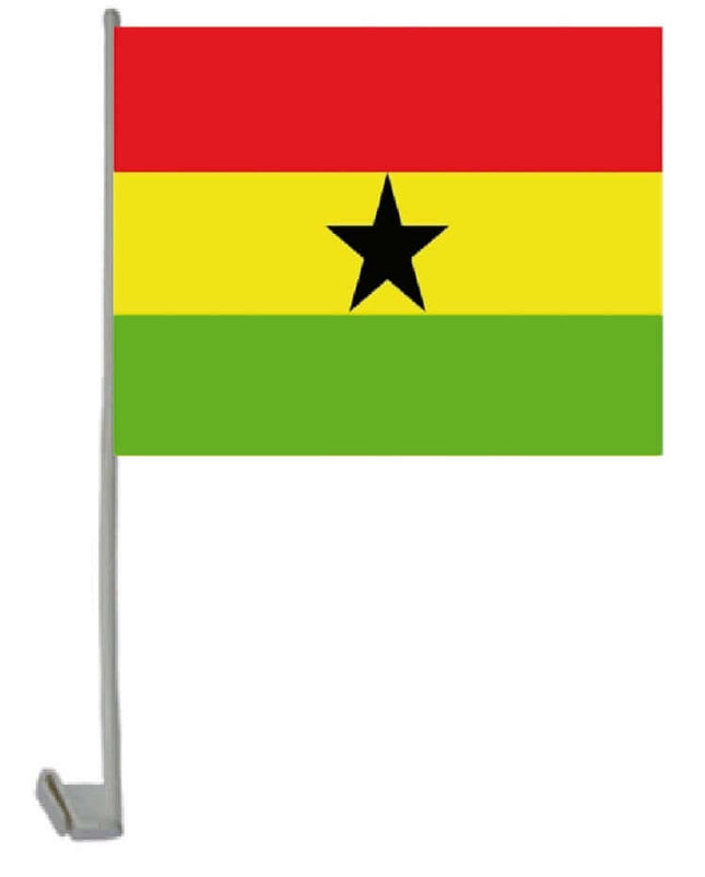 Autofahne Ghana