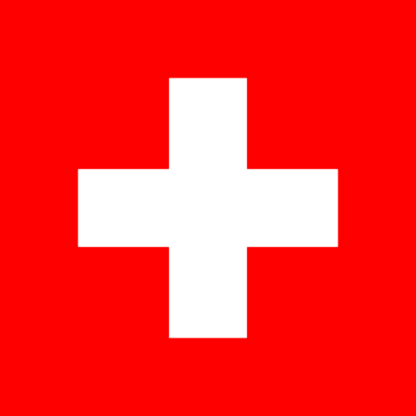Flagge Schweiz 150 cm x 150 cm – Wetterfeste Polyesterfahne Mit Hoher Farbsättigung und Robustheit - Shop2.ch 