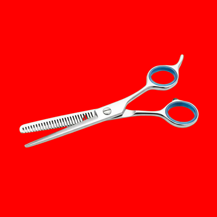 Forbici per sfoltire i capelli, monofacciali