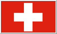 Sturmfahne der Schweiz 90 cm x 150 cm, perfekte schweiz flagge outdoor für Outdoor-Aktivitäten.
