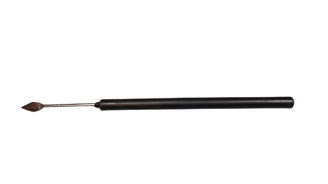 Kosmetikinstrument lanzettenförmig
