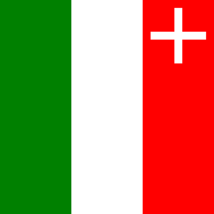 Drapeau du canton de Neuchâtel 90 cm x 90 cm