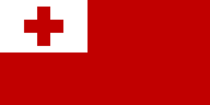 Fahne Tonga  90 cm x 150 cm