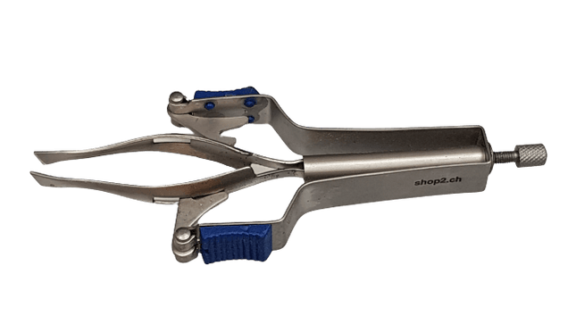 Automatikpinzette aus rostfreiem Edelstahl mit mattem Finish - ideal für präzise Anwendungen, handgeschliffen und sterilisierbar, perfekt für den professionellen und privaten Gebrauch.