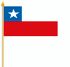 Stockfahne Chile