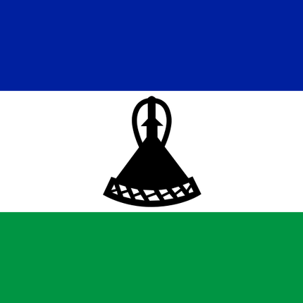 Fahne Lesotho  90 cm x 150 cm