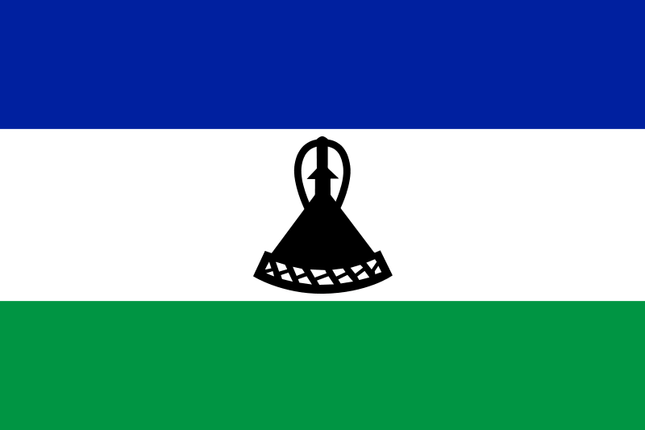 Fahne Lesotho  90 cm x 150 cm