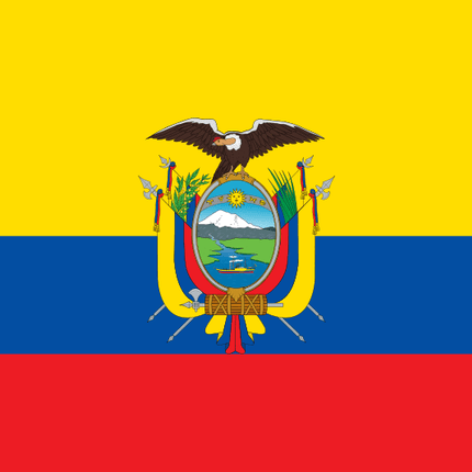 Fahne Ecuador  60 cm x 90 cm