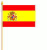 Stockfahne Spanien - Shop2.ch 