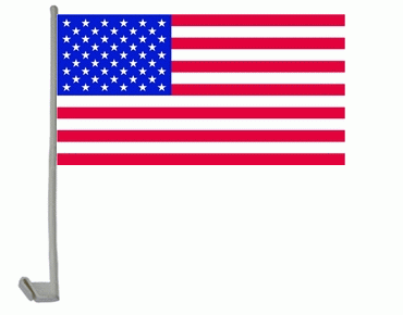 Autofahne USA