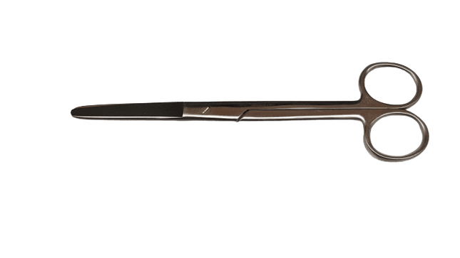 Schere Standard, gebogen, 18 cm