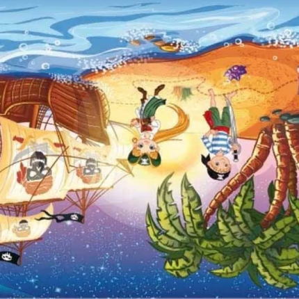 Piraten Strandtuch für Kinder
