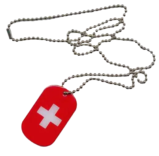 dogtag, Erkennungsmarke Schweiz