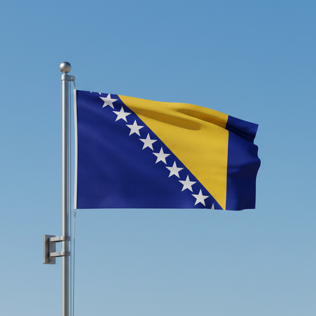 Drapeau de la Bosnie-Herzégovine 90 cm x 150 cm