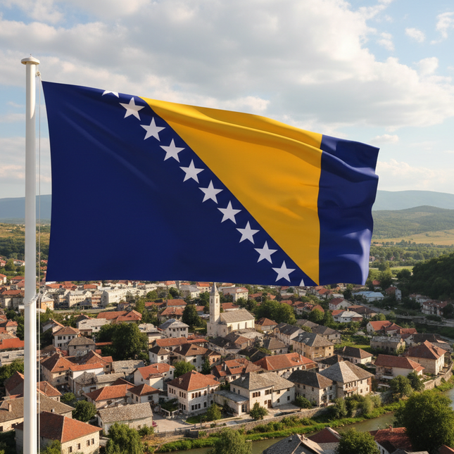 Drapeau de la Bosnie-Herzégovine 90 cm x 150 cm